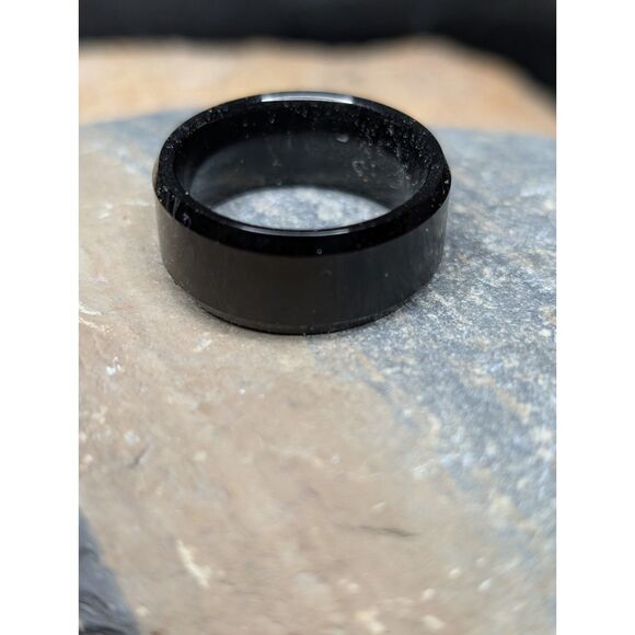 Crownal Other - Crownal Tungsten Carbide Ring – Black Polished Finish – Size 11.5–12 –Men’s Band